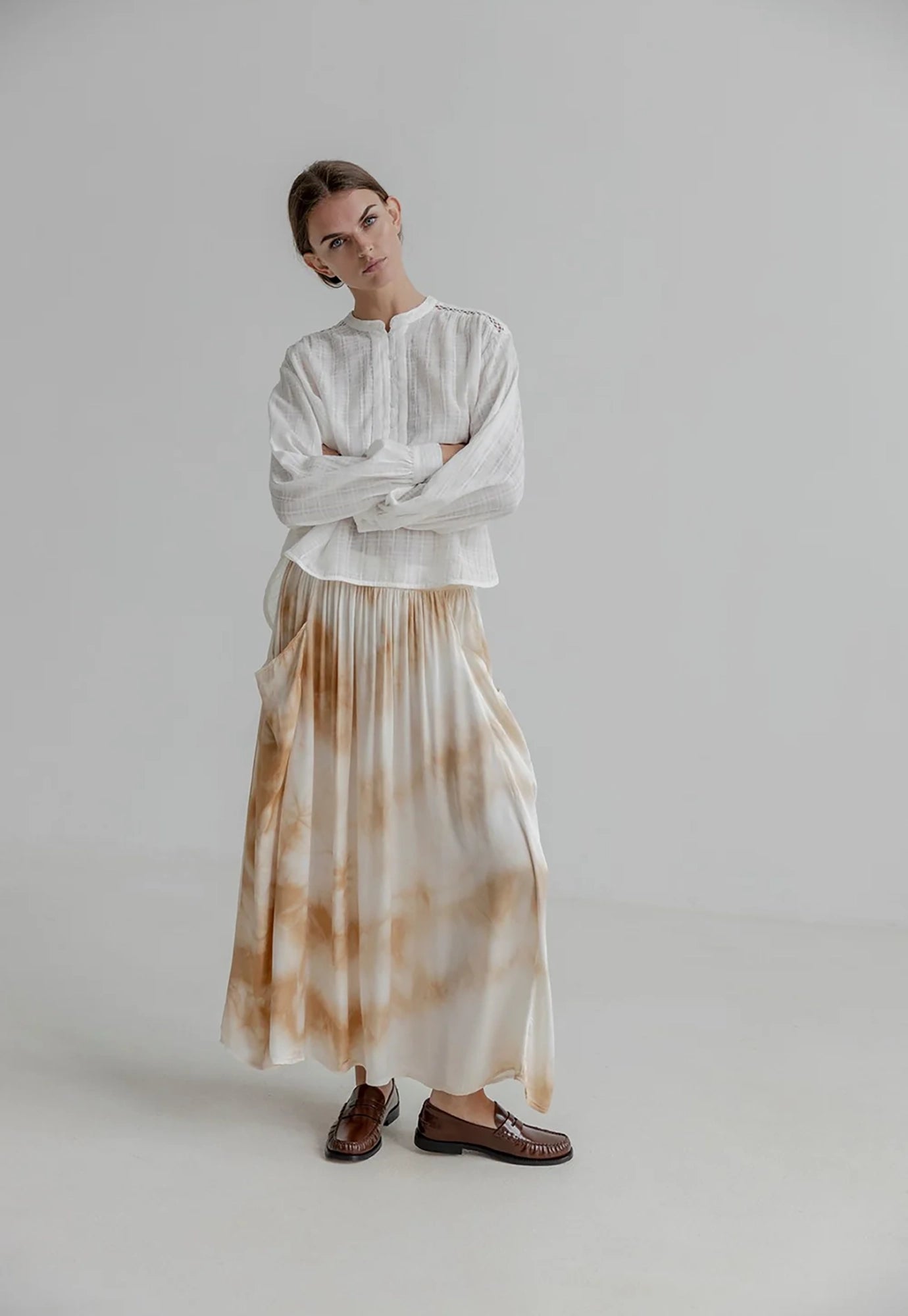 project aj117 - sonya shirt - white
