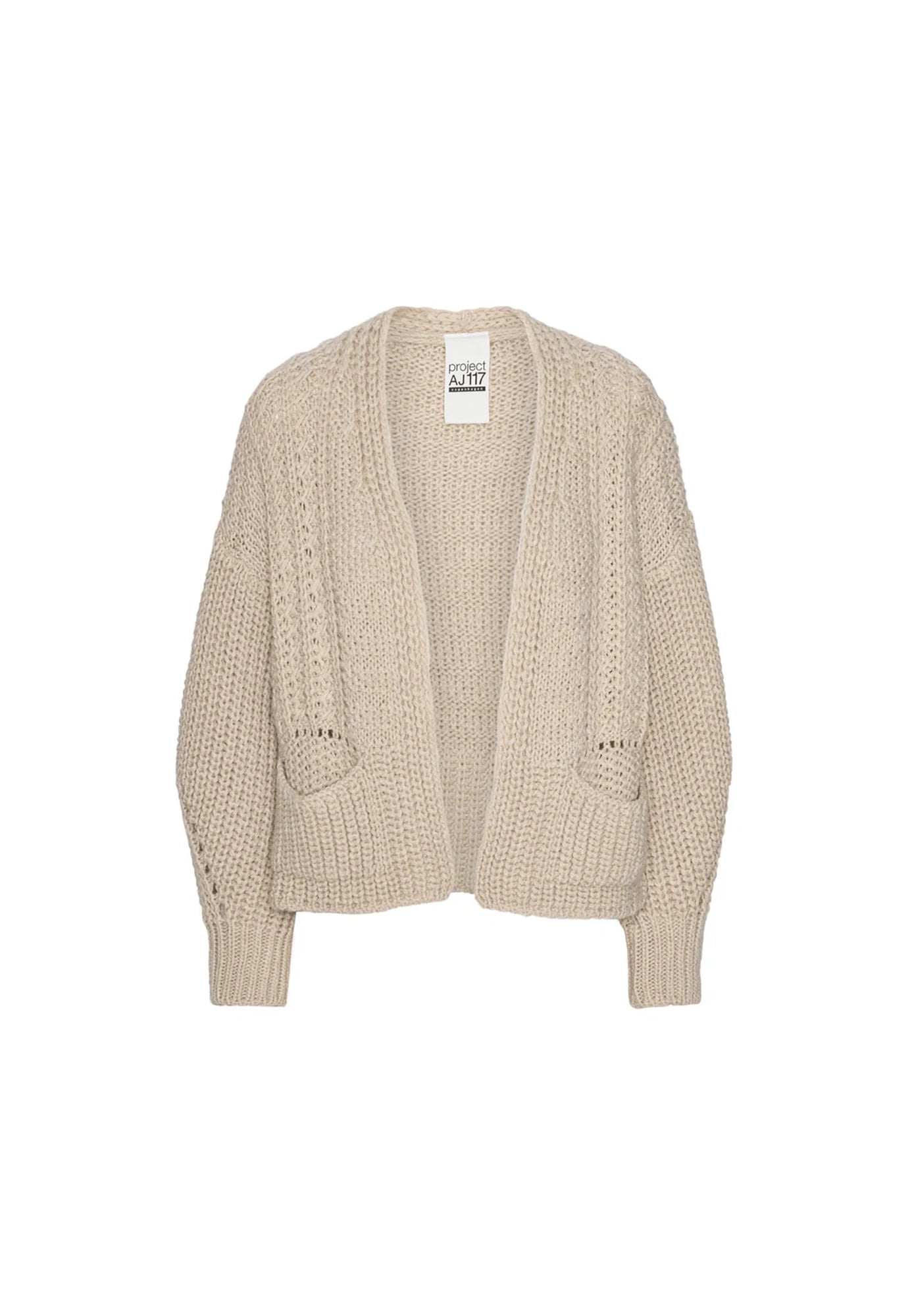 project aj117 - suzette cardigan - sand