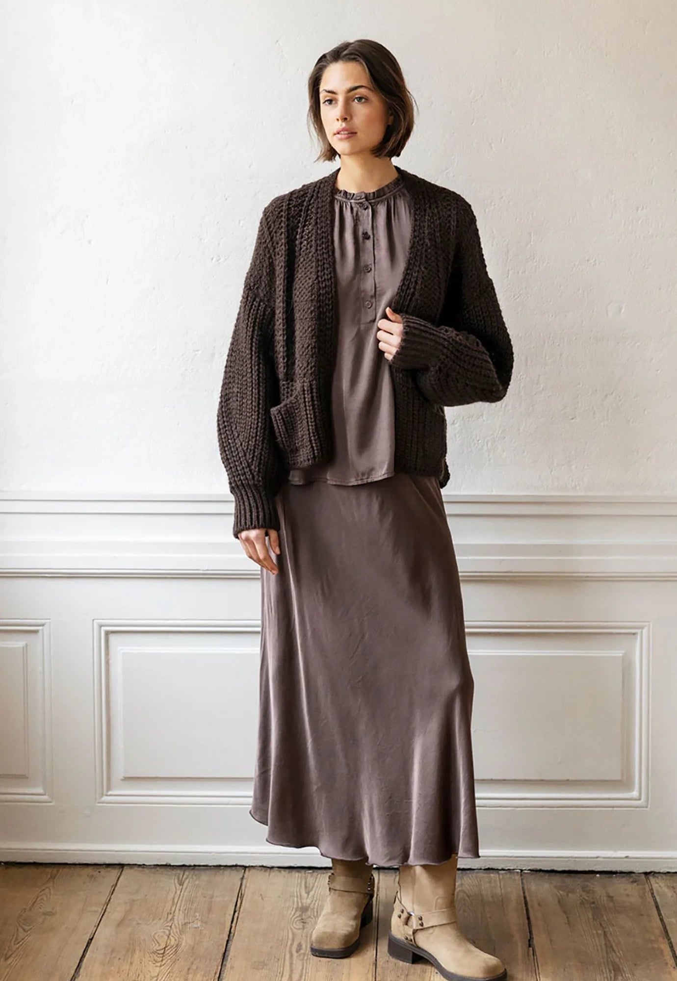 project aj117 - suzette cardigan - soil