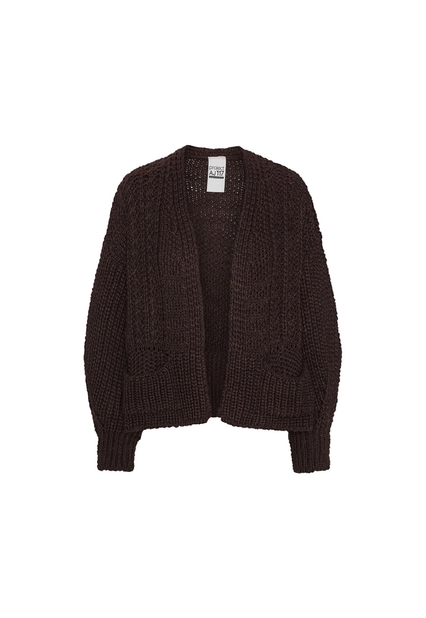 project aj117 - suzette cardigan - soil