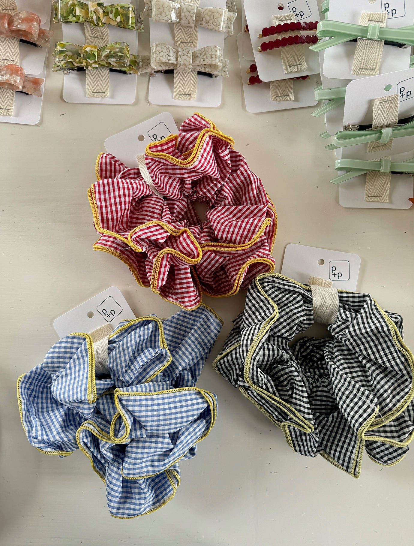 p+p - picnic scrunchie