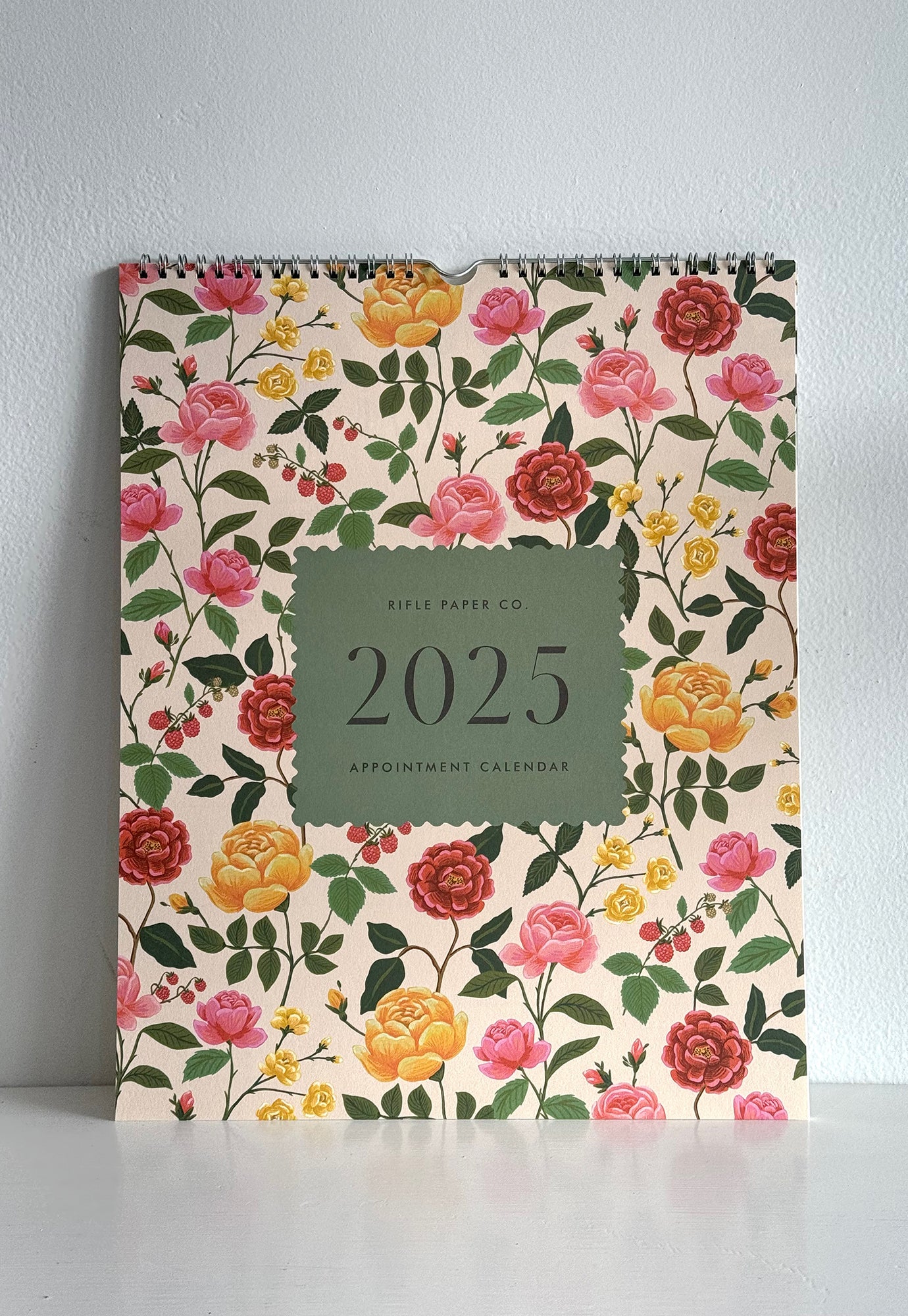 rifle paper co - 2025 appointment calendar - roses