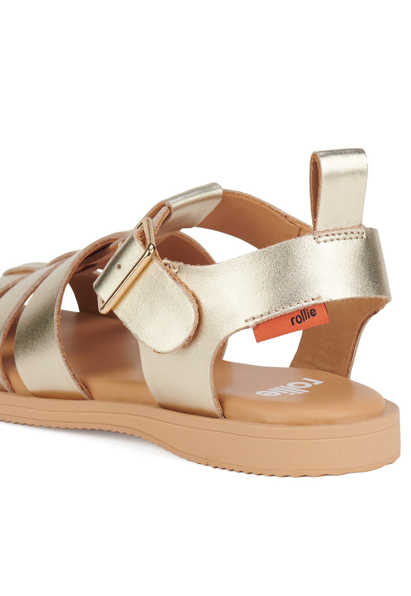 rollie - sandal fisherman - gold