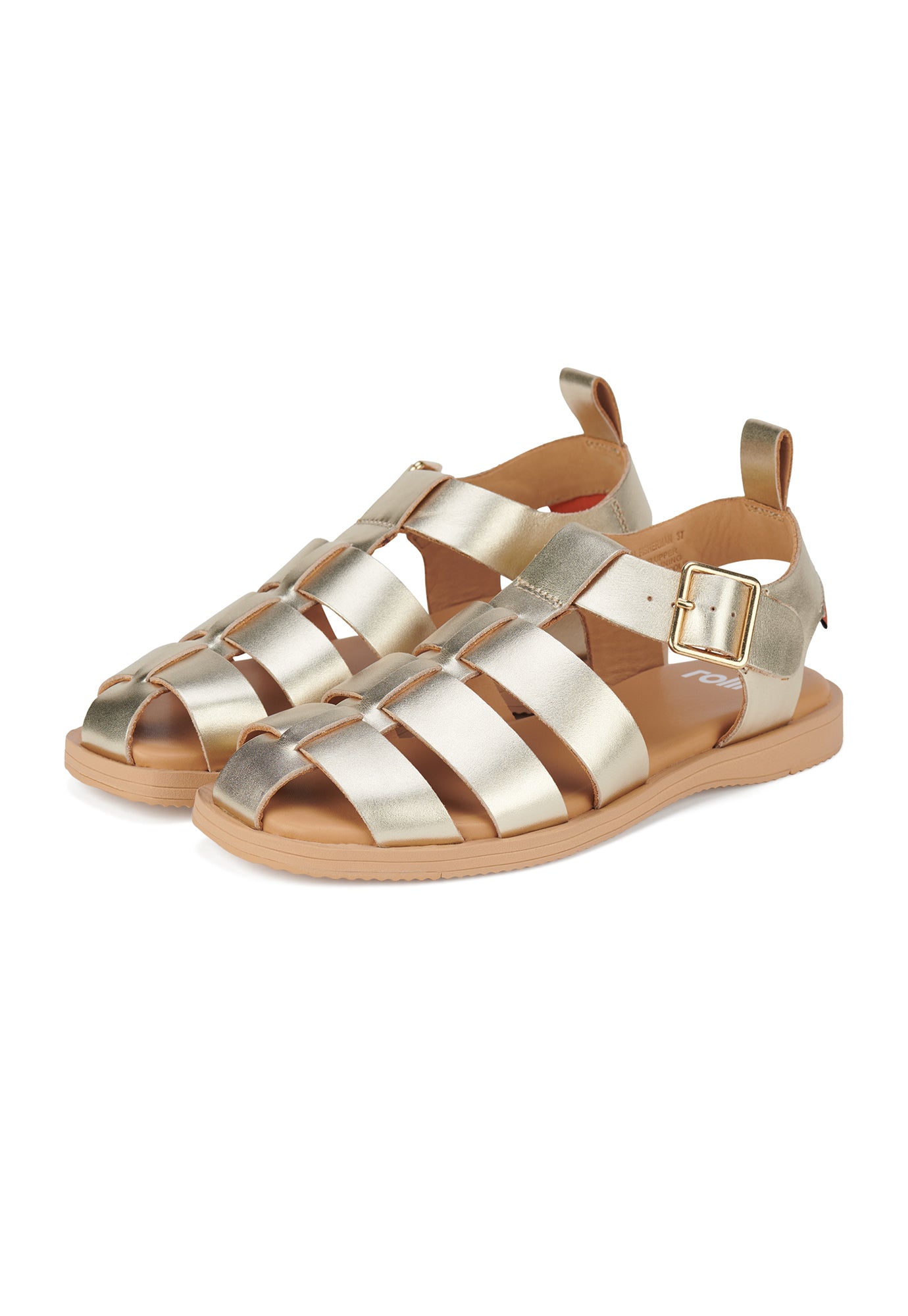 rollie - sandal fisherman - gold