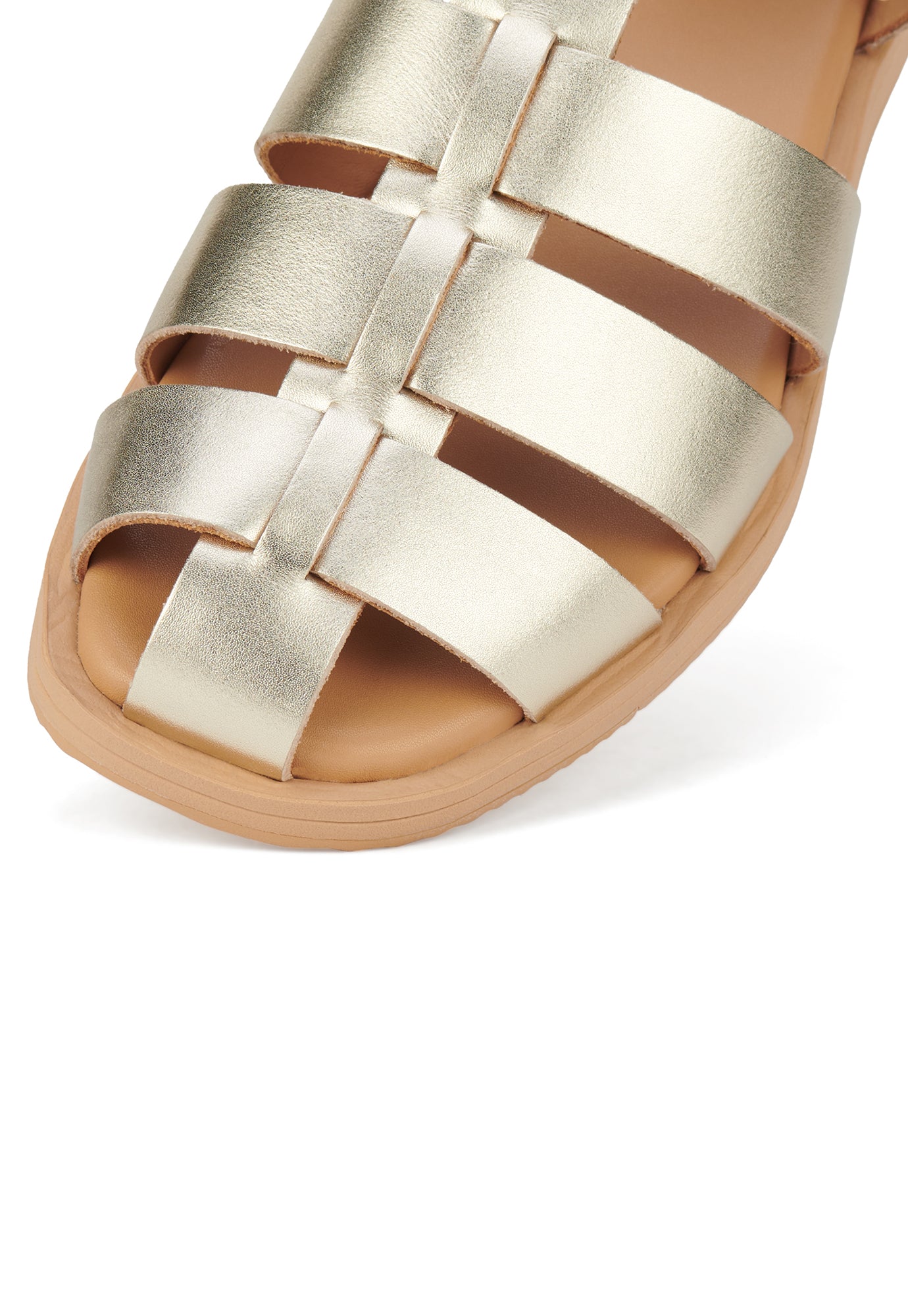 rollie - sandal fisherman - gold
