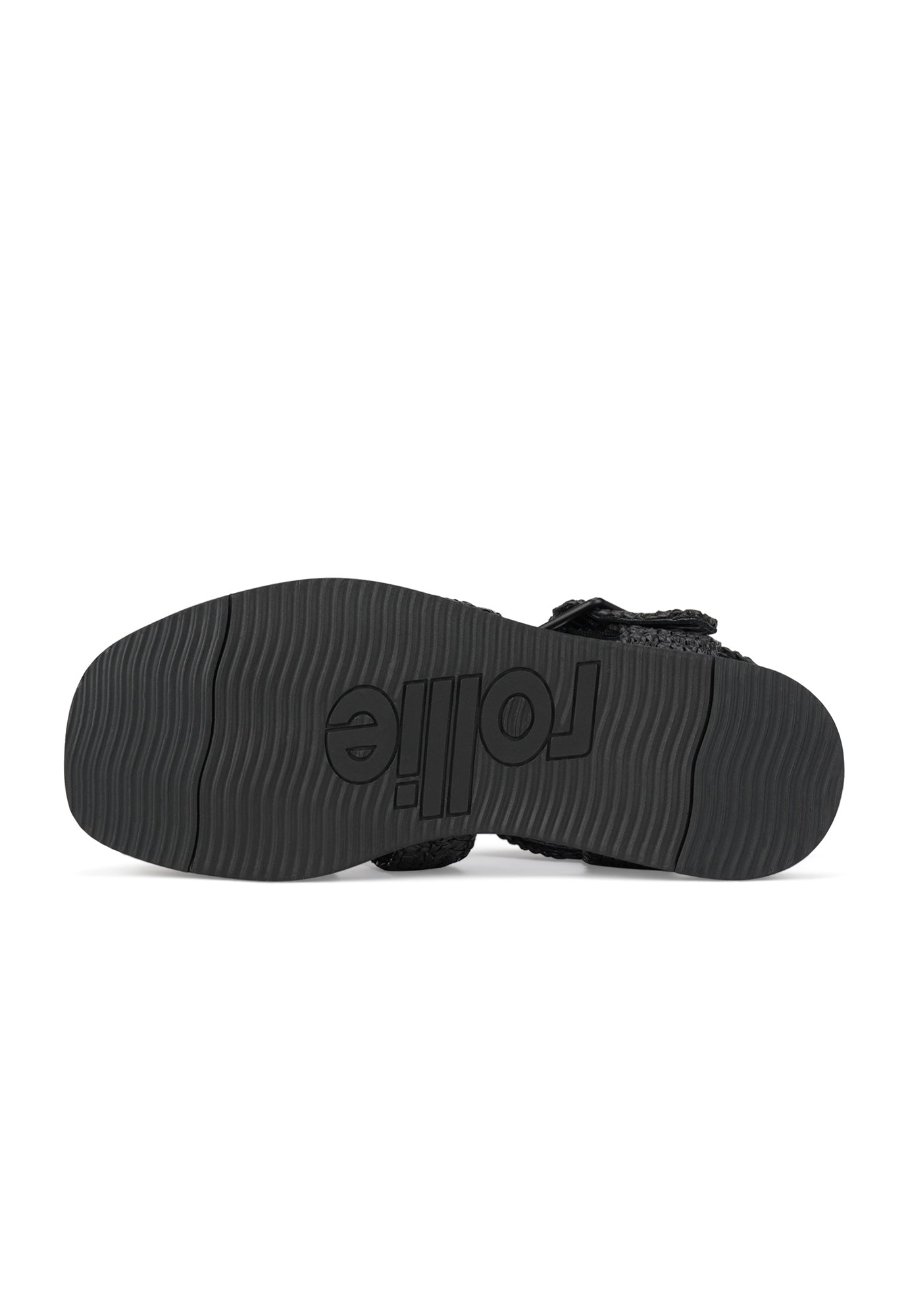 rollie - sandal fisherman - weave black
