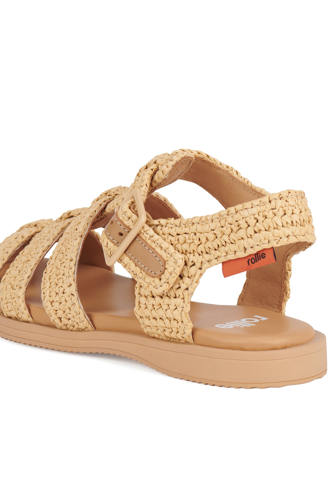 rollie - sandal fisherman - weave tan
