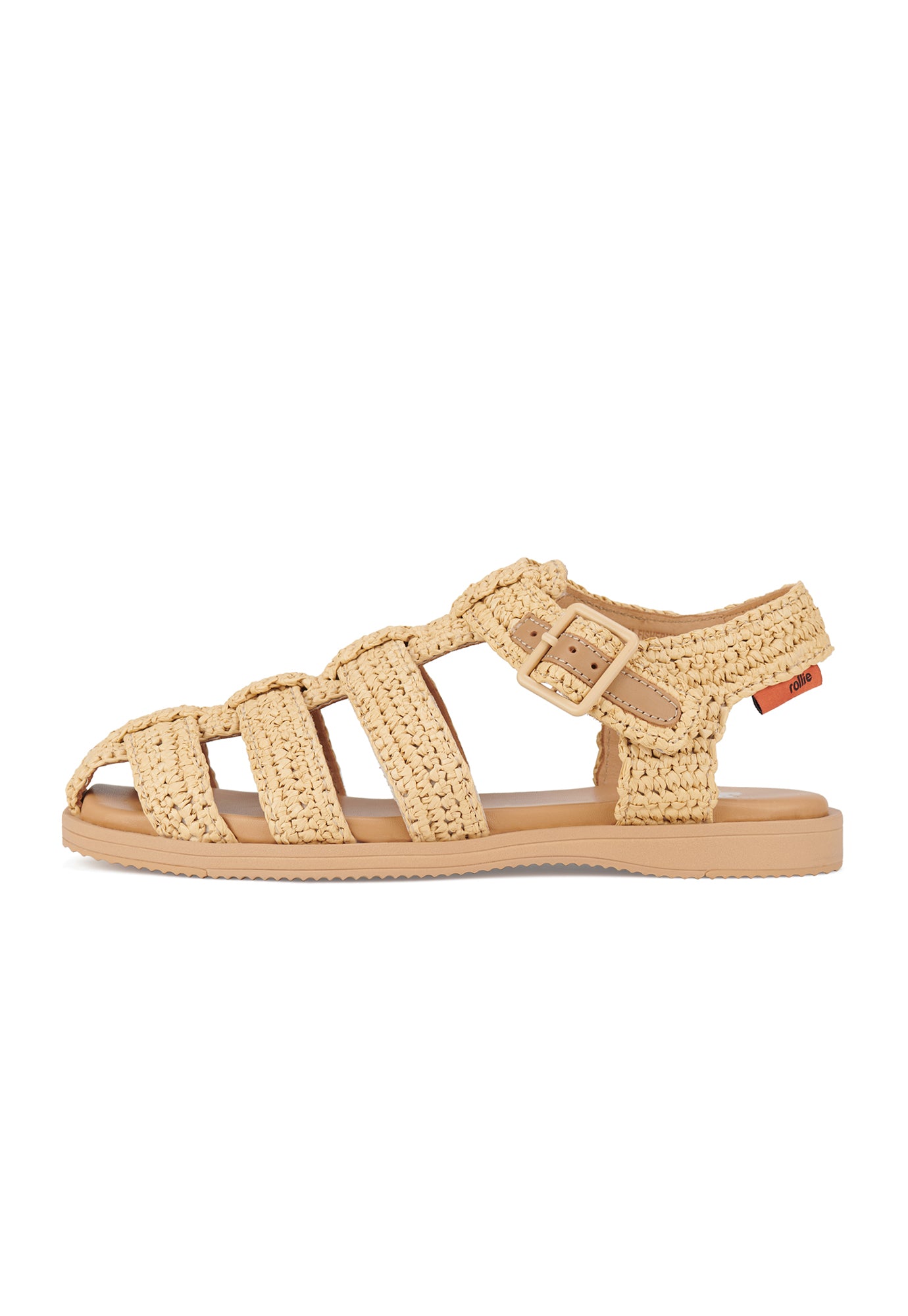 rollie - sandal fisherman - weave tan