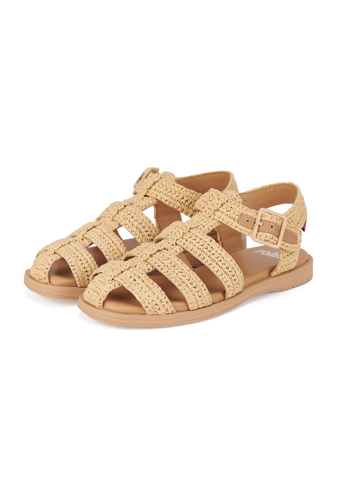 rollie - sandal fisherman - weave tan