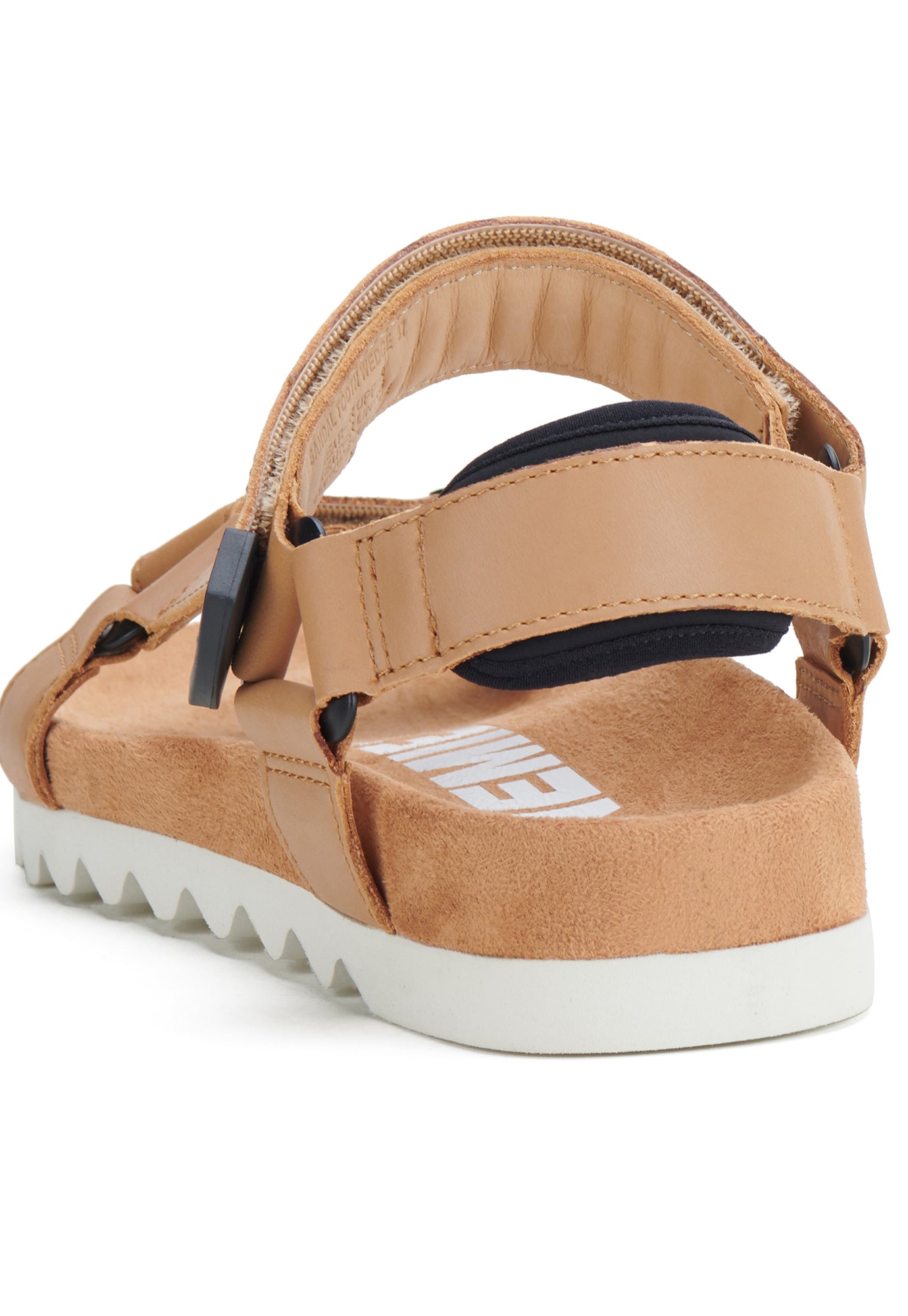 rollie - sandal tooth wedge - soft tan