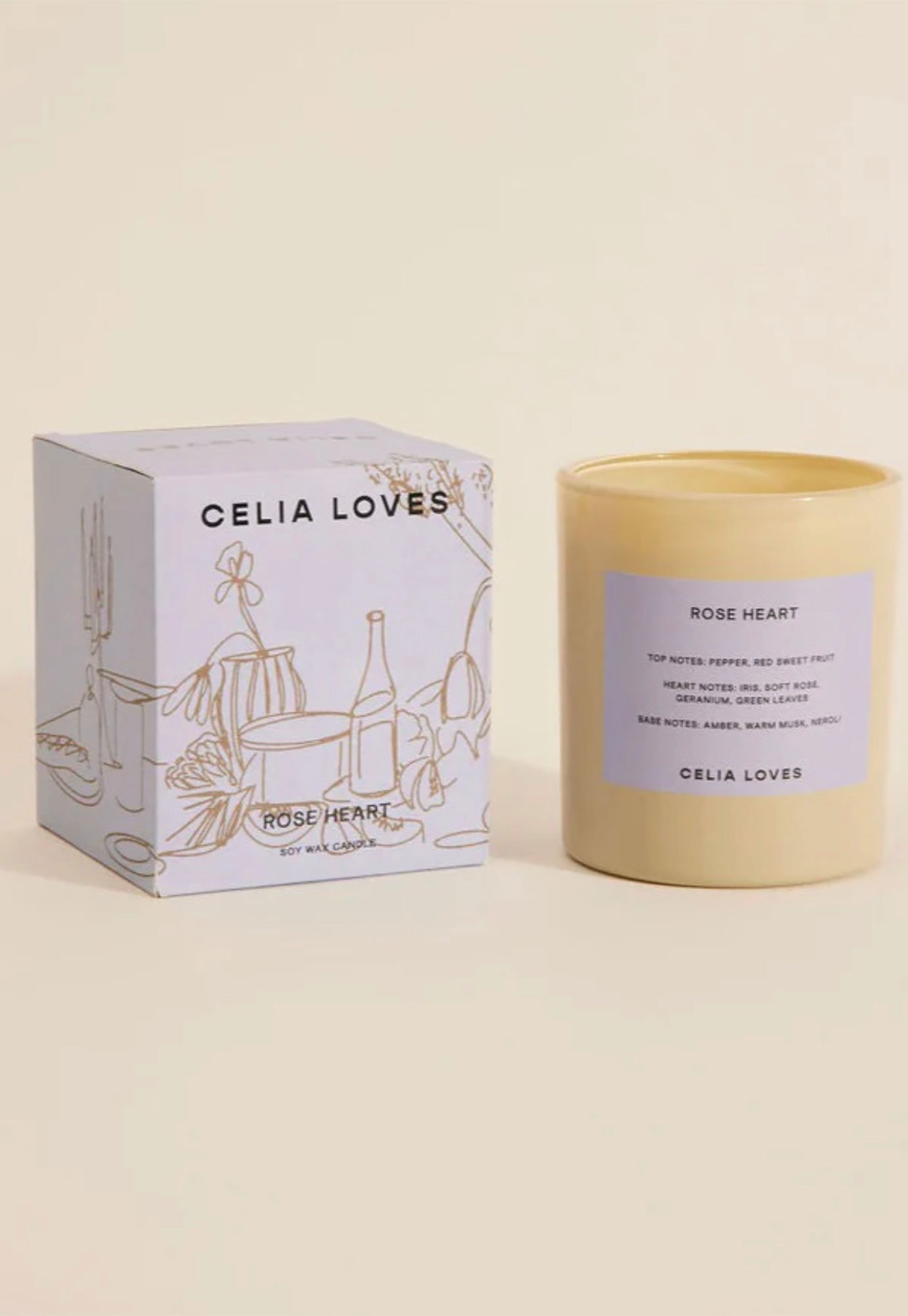 celia loves - candle 395g