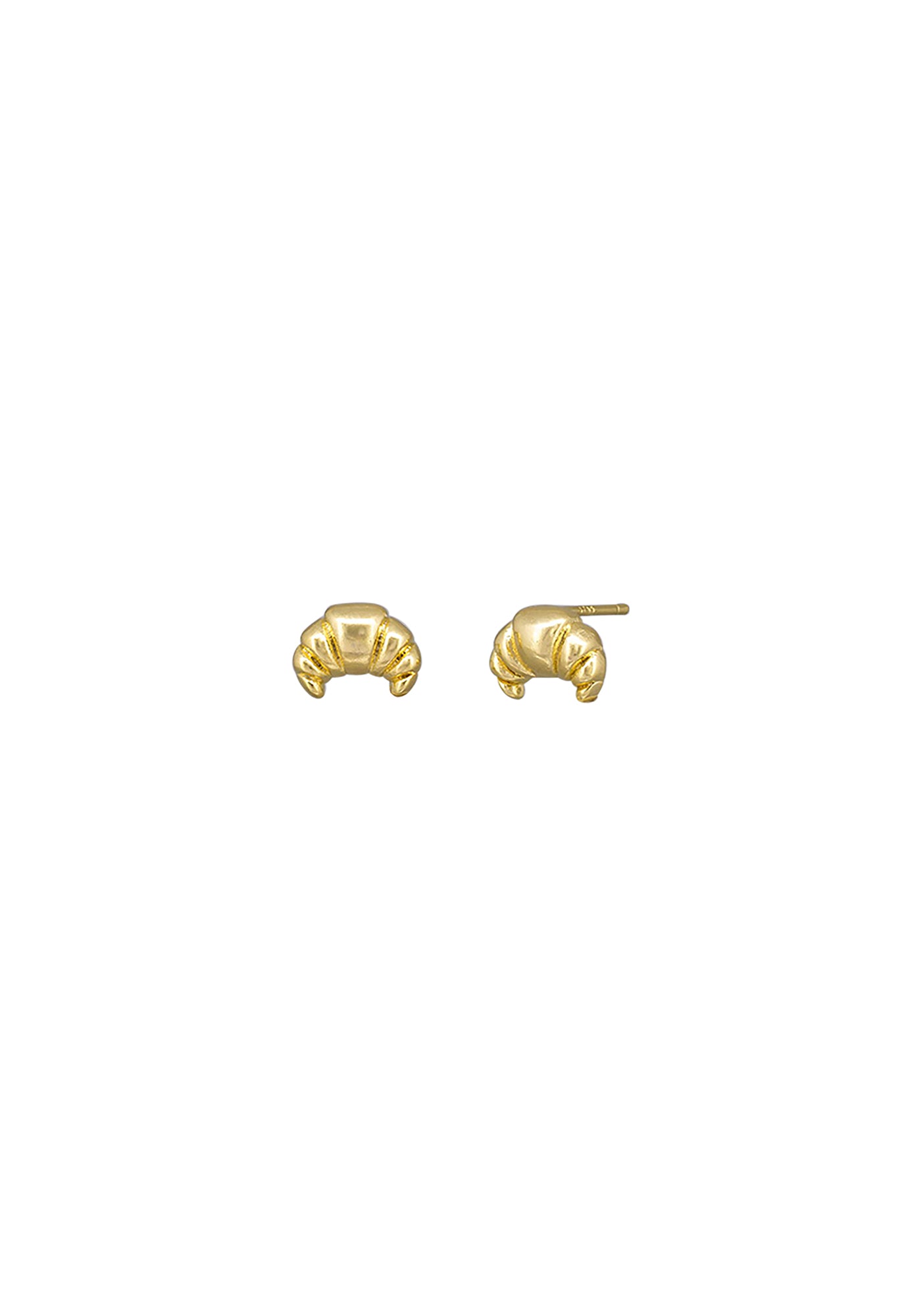 tiger tree - gold le croissant studs