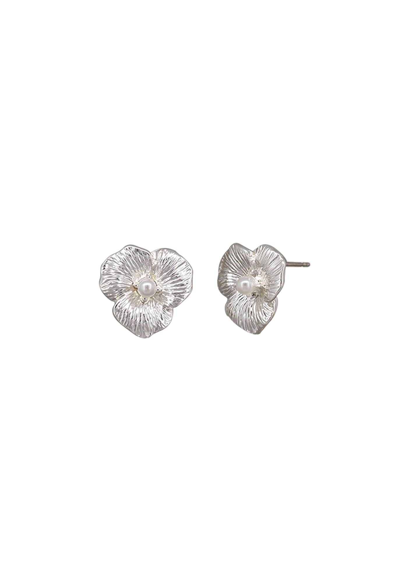 tiger tree - pansy earrings