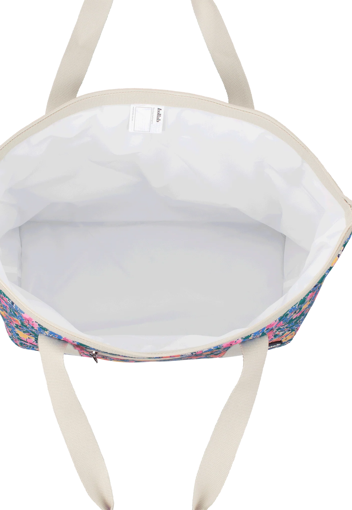 kollab - tote bag - rainbow garden