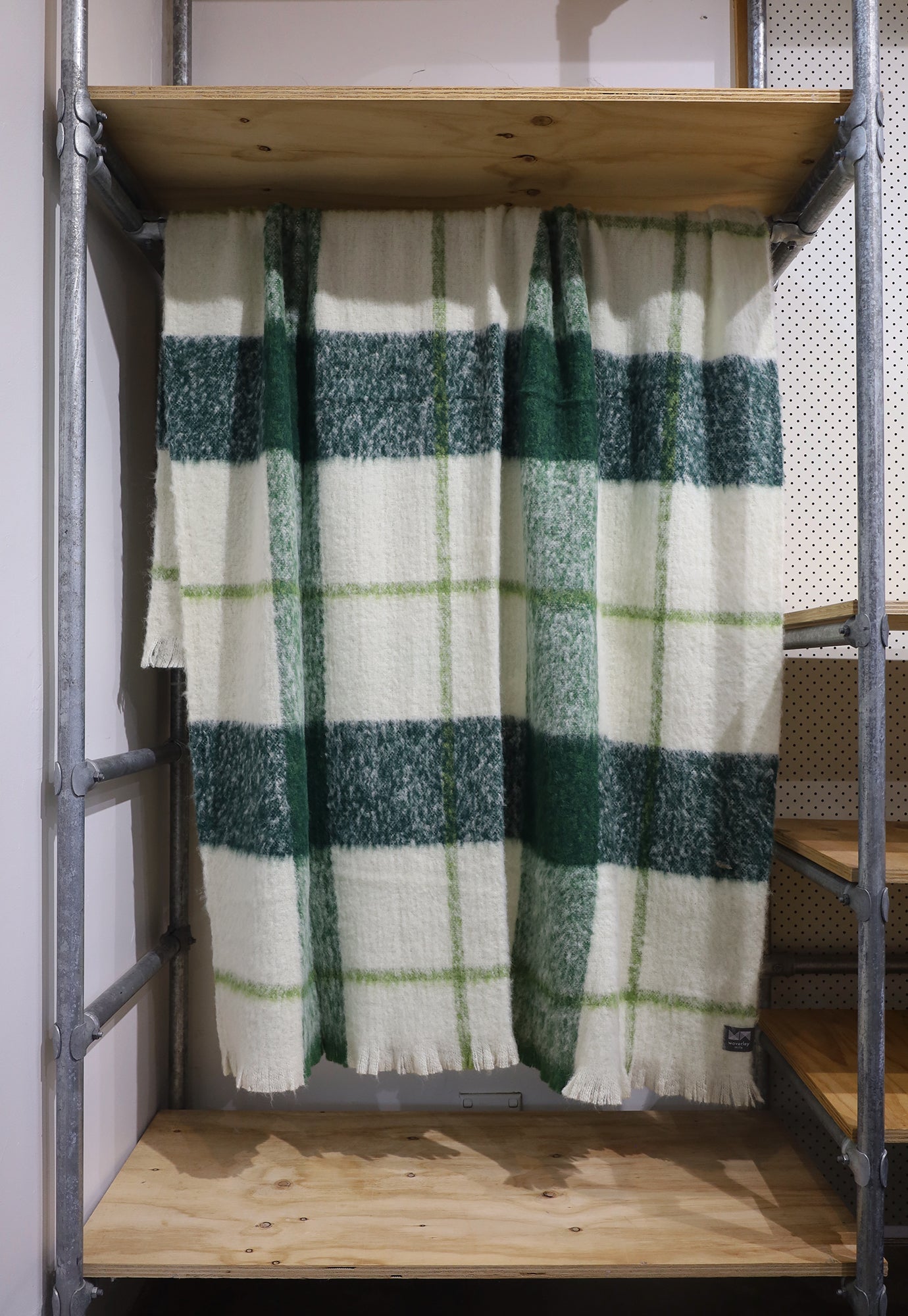 waverley mills - weave throw - forest