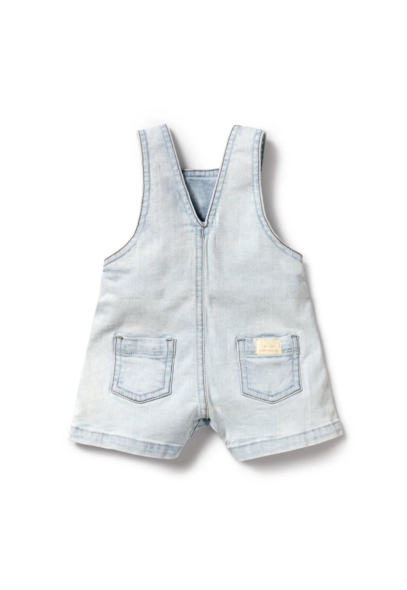 wilson & frenchy - denim overalls short