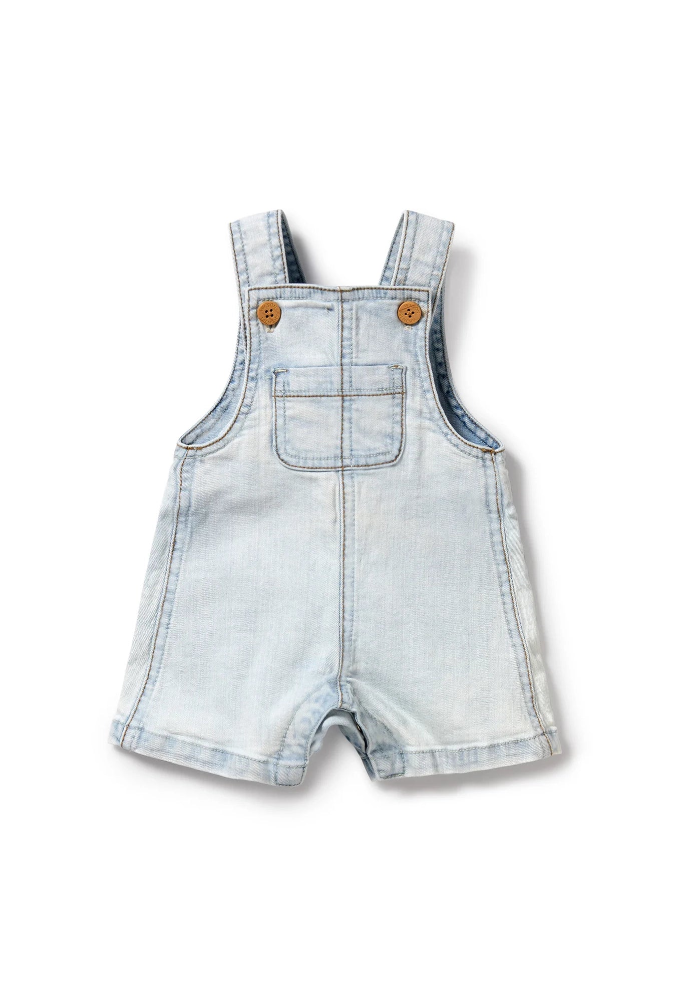 wilson & frenchy - denim overalls short