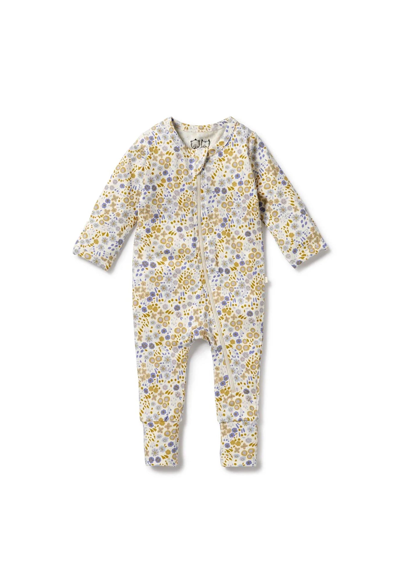 wilson & frenchy - zipsuit w feet - little meadow