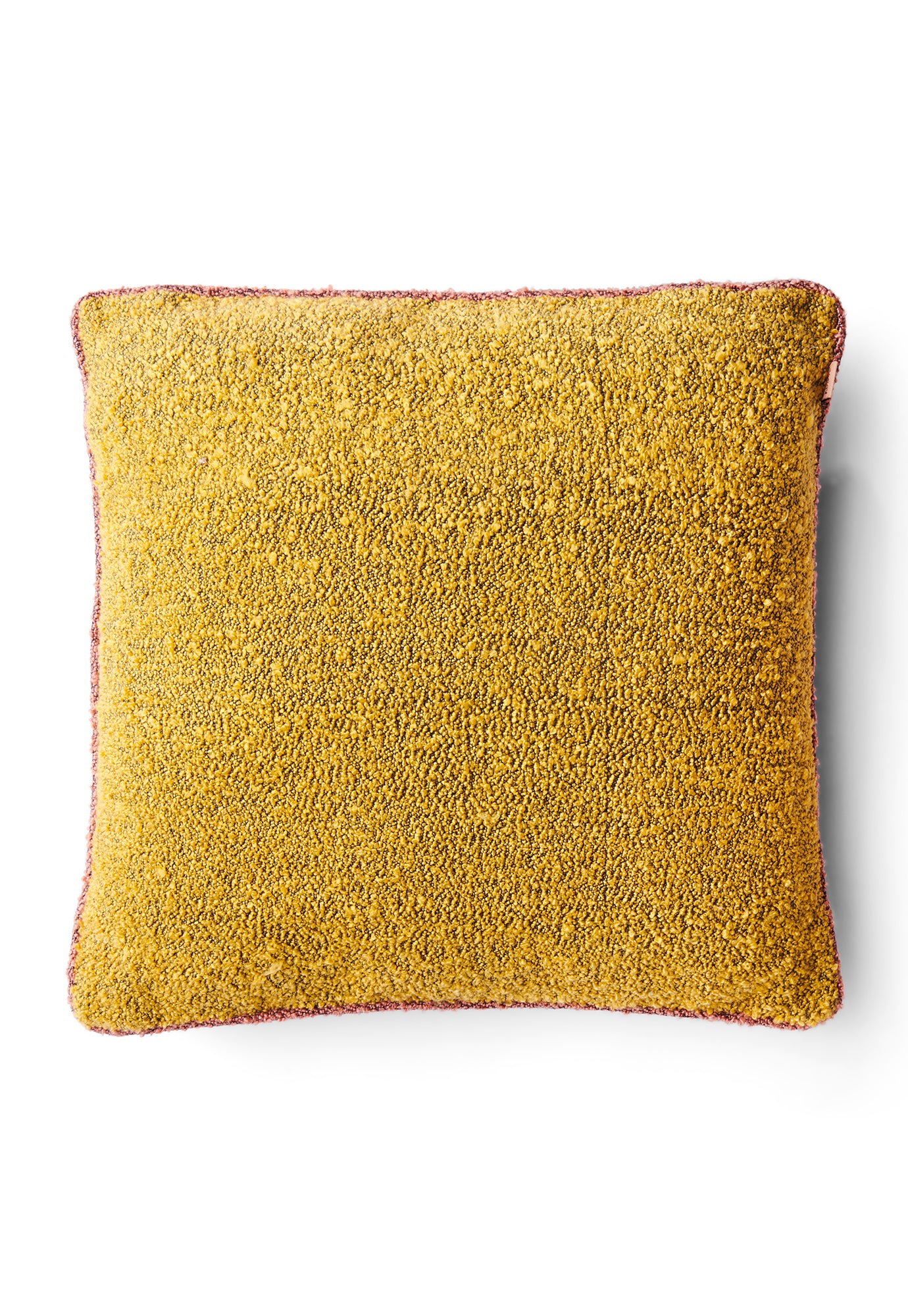 kip&co - chartreuse square boucle cushion