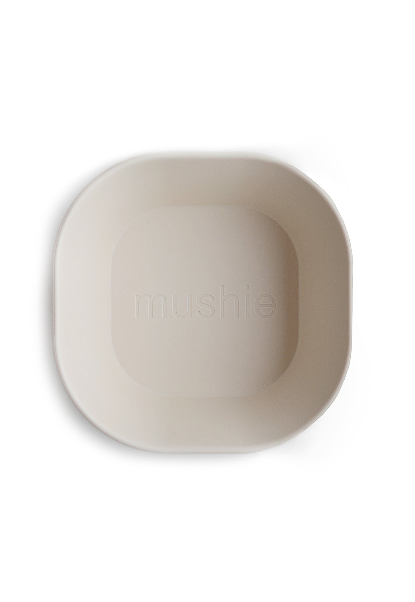 mushie - square dinner bowls - set of 2