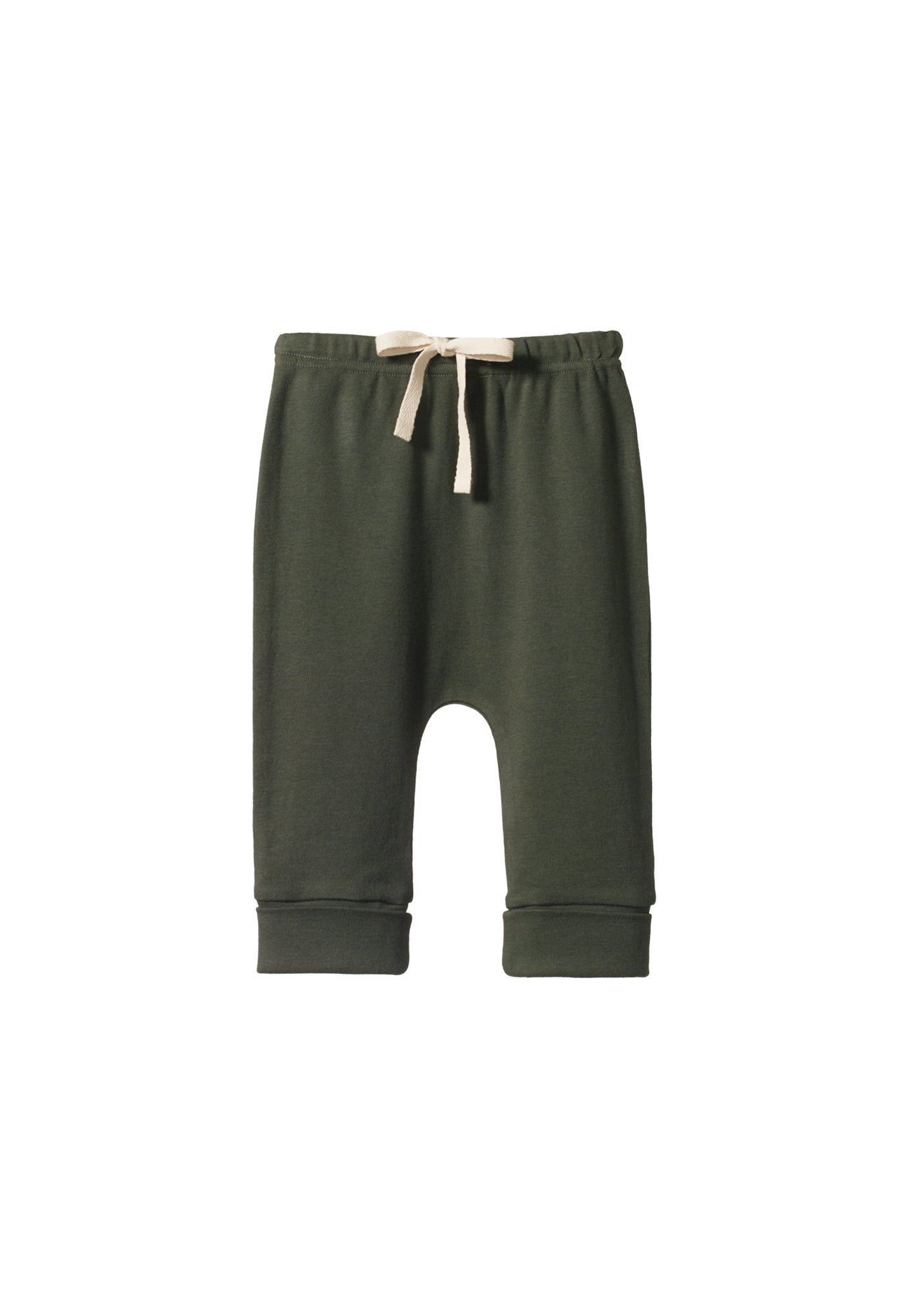 nature baby - drawstring pants - thyme