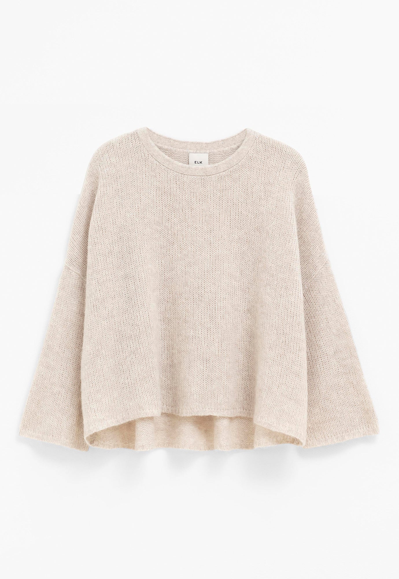 elk - agna sweater - ecru