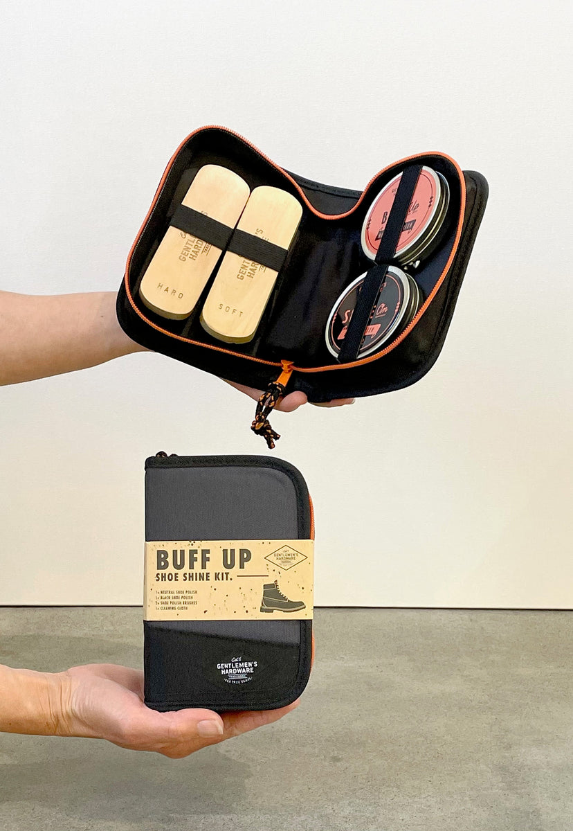 gentlemen's hardware - buff up shoe shine kit – GOOSE