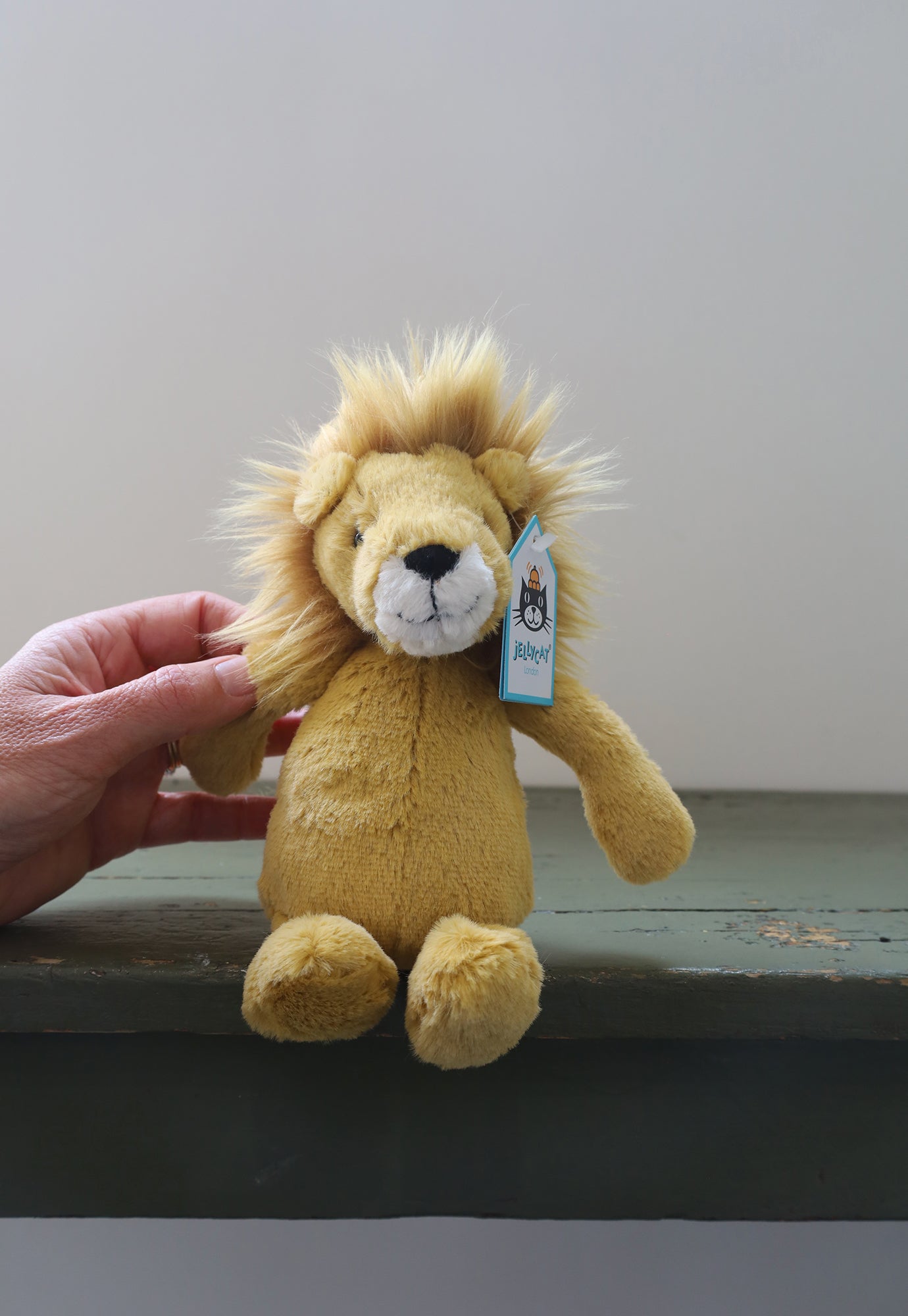 jellycat - small bashful lion
