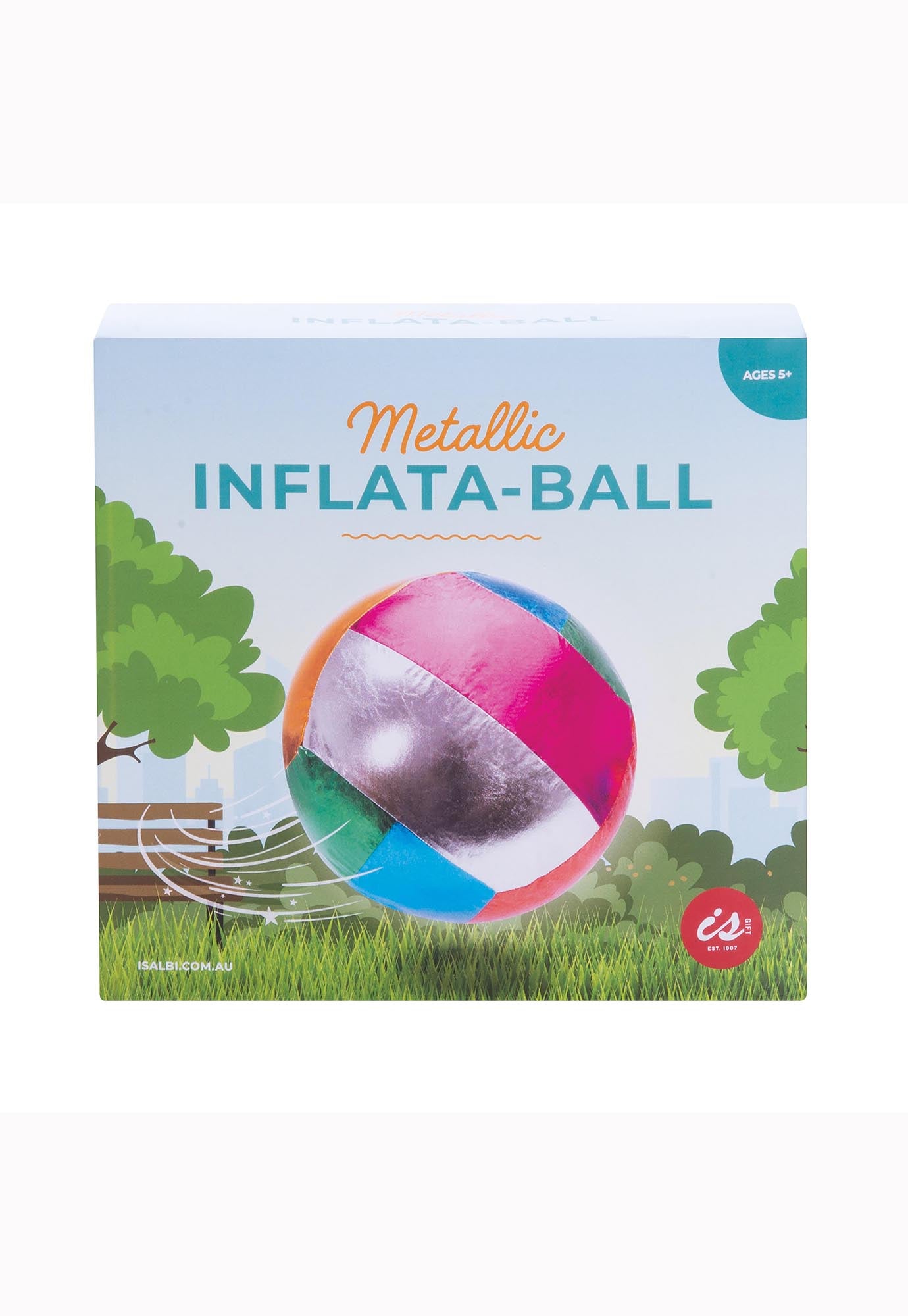 metallic inflata-ball